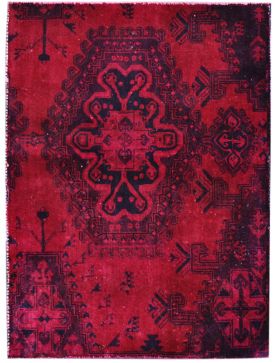  Vintage Tapis 91 X 132 rouge