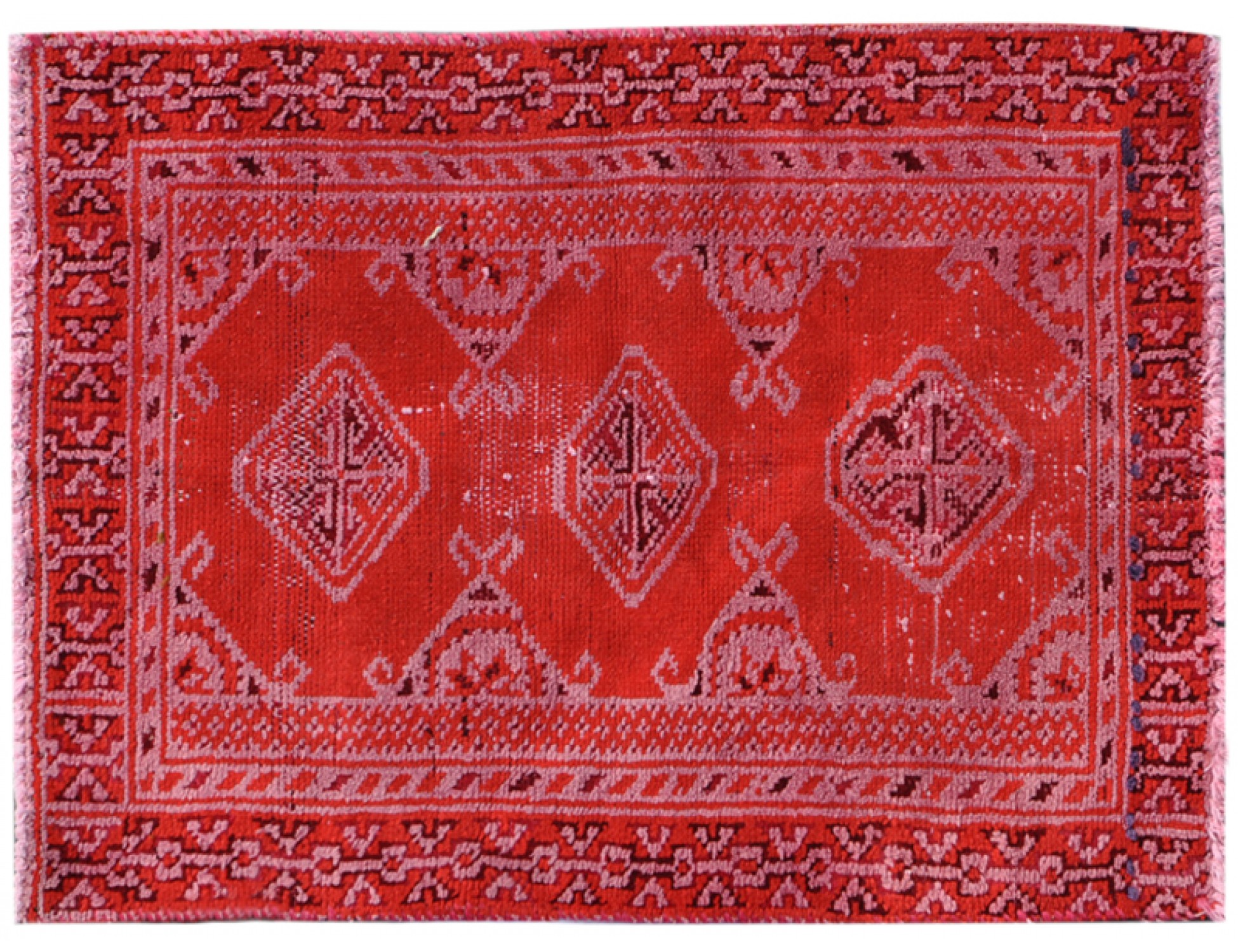 Tappeto Vintage  rosso <br/>75 x 54 cm