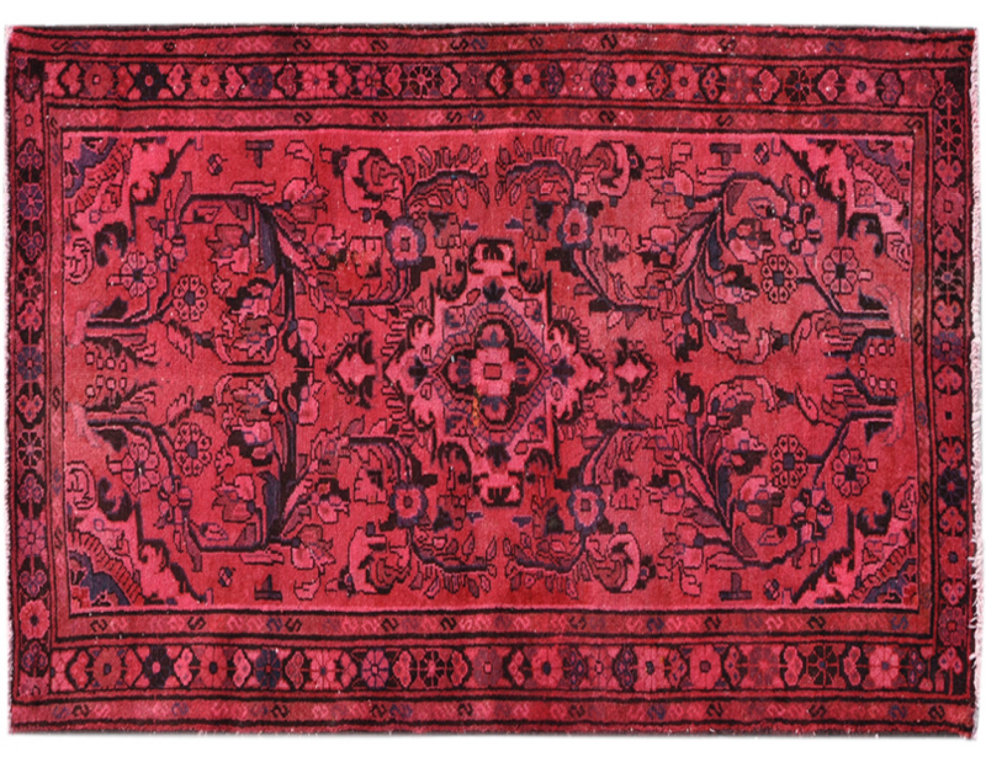 Tappeto Vintage  rosso <br/>185 x 105 cm
