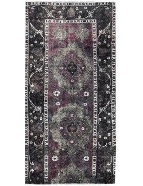 Marron Persia Alfombra vintage  264 x 138 cm
