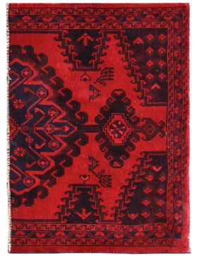 Alfombra vintage 69 X 112 rojo