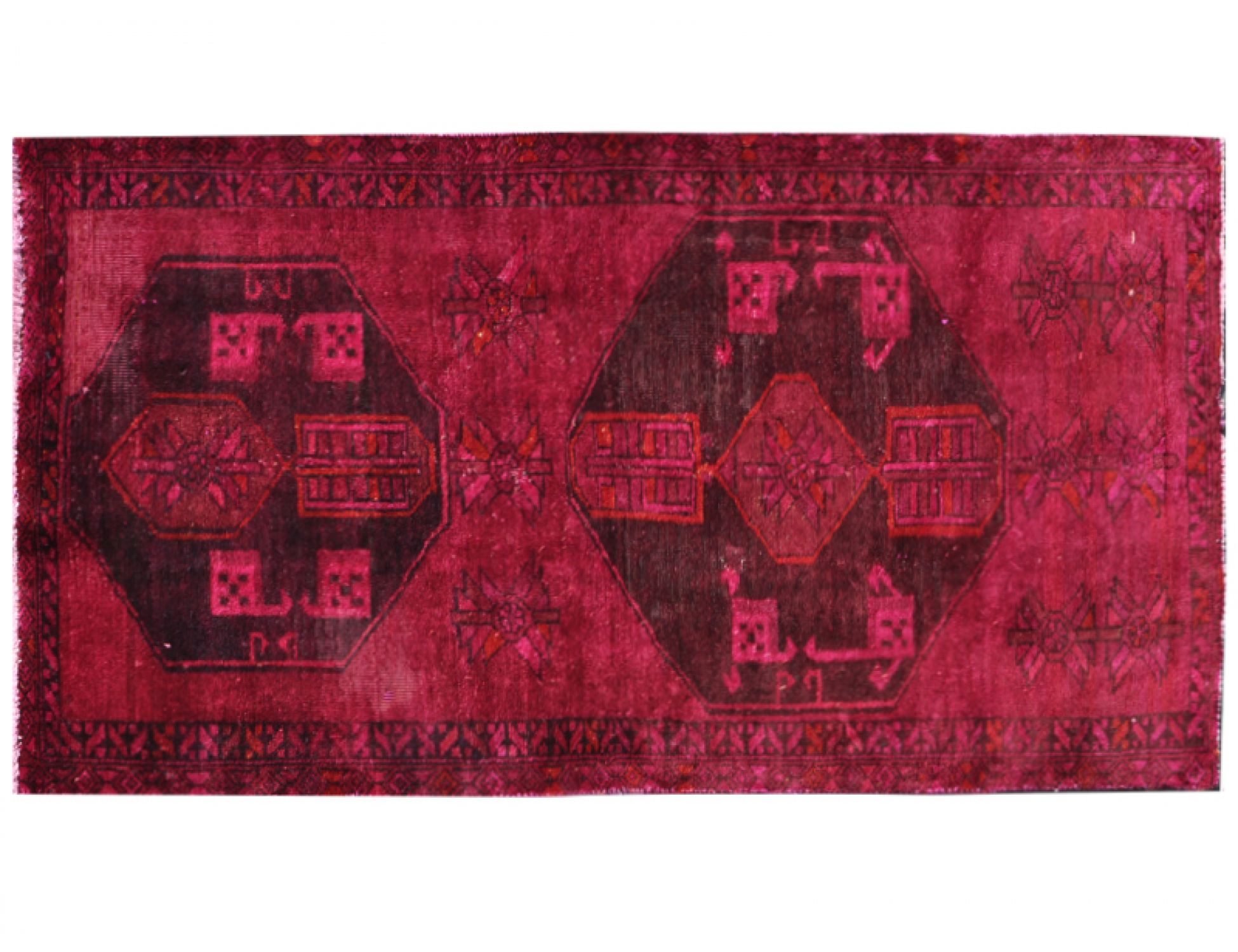 Tappeto Vintage  rosso <br/>196 x 107 cm