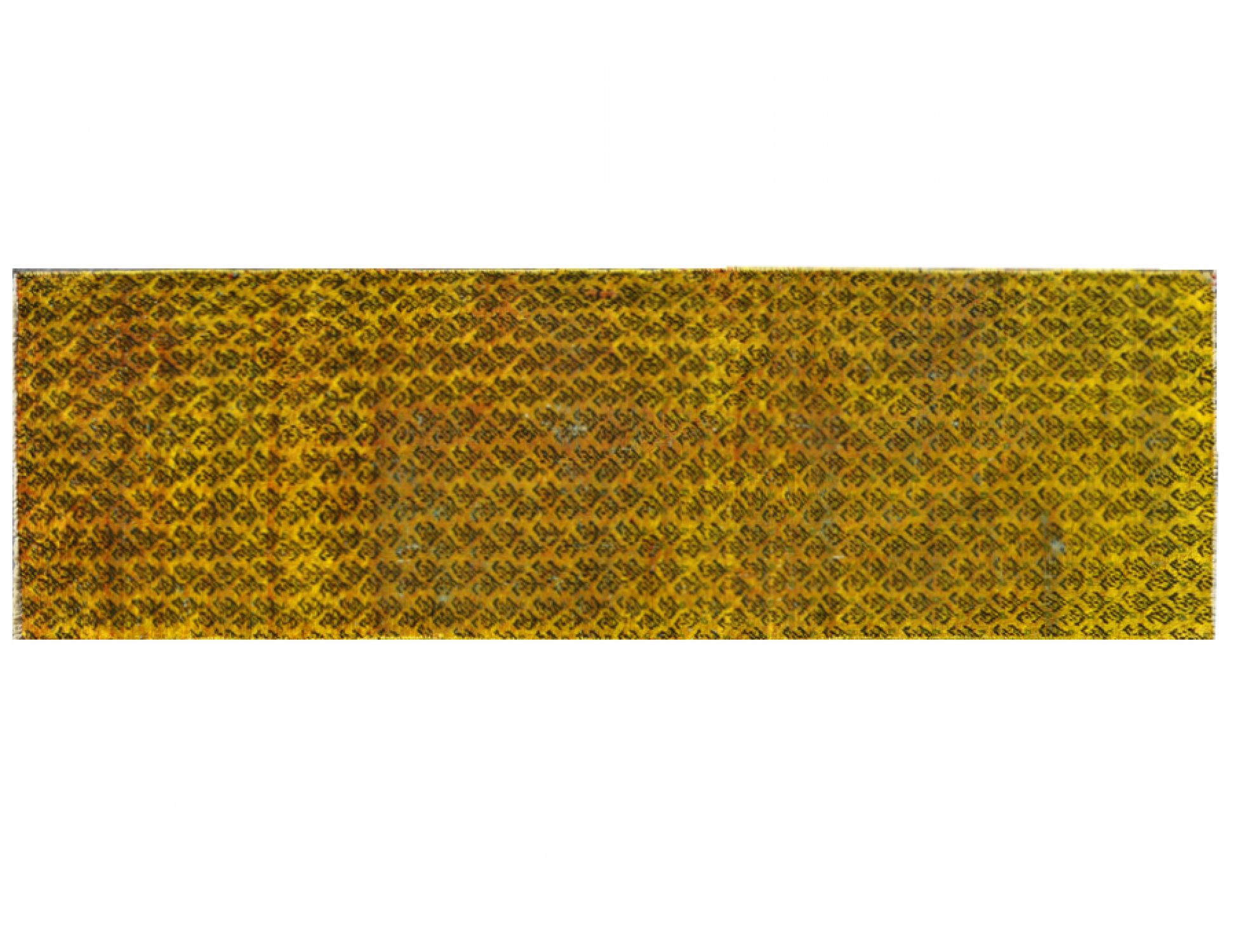 Tappeto Vintage  giallo <br/>198 x 62 cm