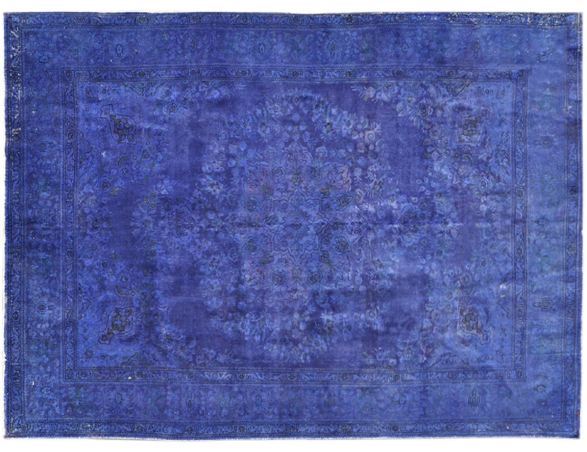 Tappeto Vintage  blu <br/>325 x 235 cm