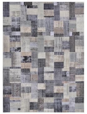 Alfombra patchwork 501 X 302 gris