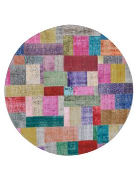 Alfombra patchwork 249 X 249 multicolor