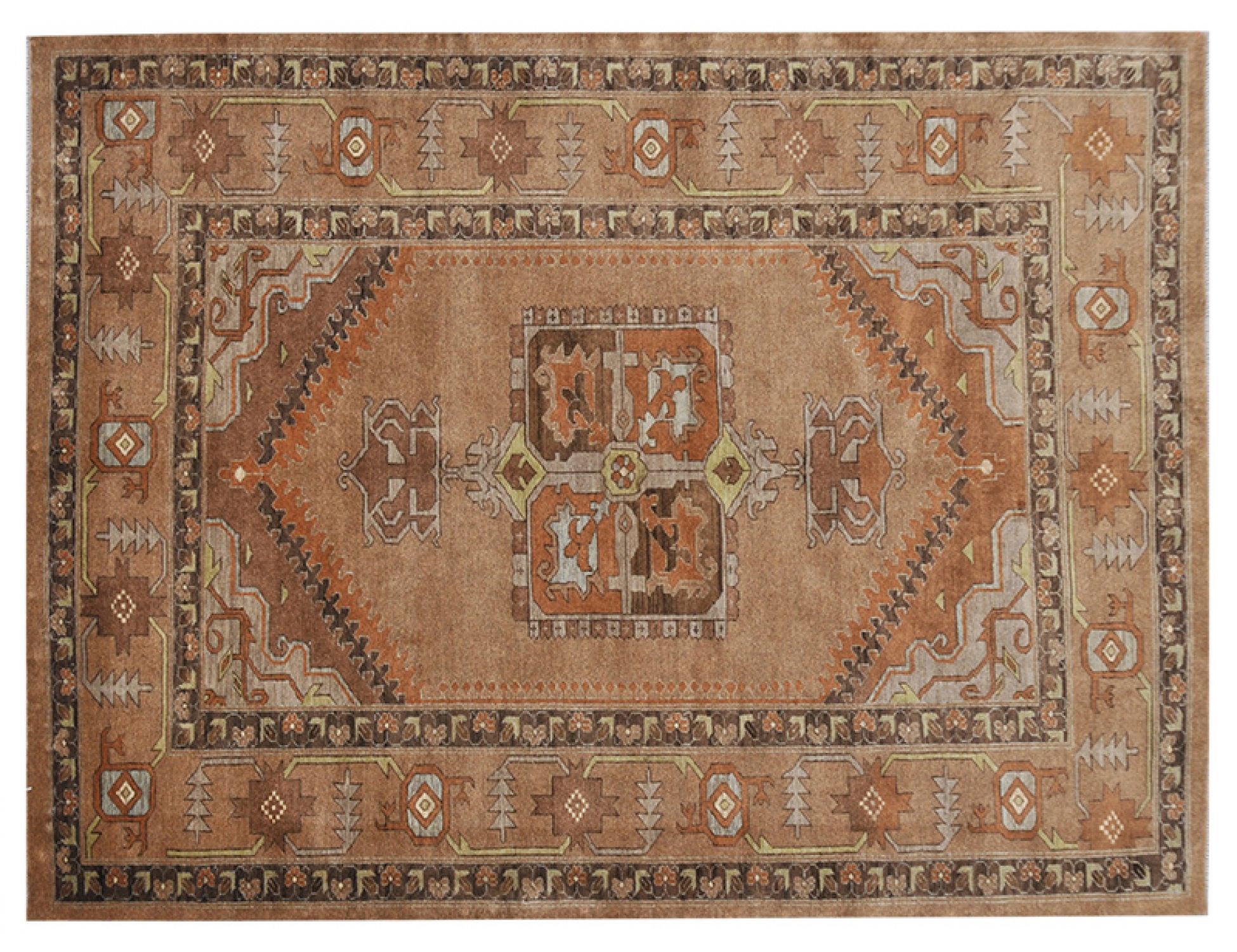 Tappeto Vintage  marrone <br/>247 x 180 cm