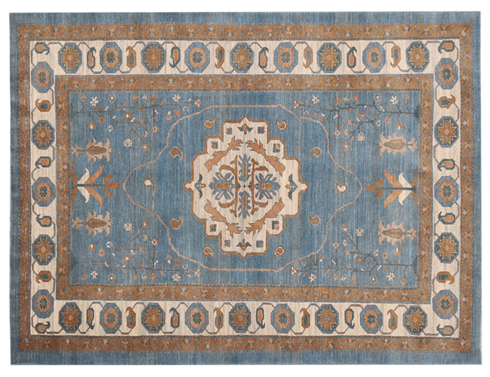 Vintage Carpet  blue <br/>235 x 179 cm