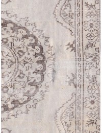 Beige Turco Tappeto Vintage 263 x 176 cm - view 1