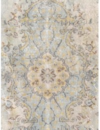 Beige Tyrkiet Vintage Tæppe 287 x 173 cm - view 1