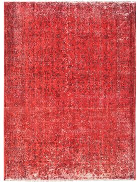 Alfombra vintage 267 X 157 rojo