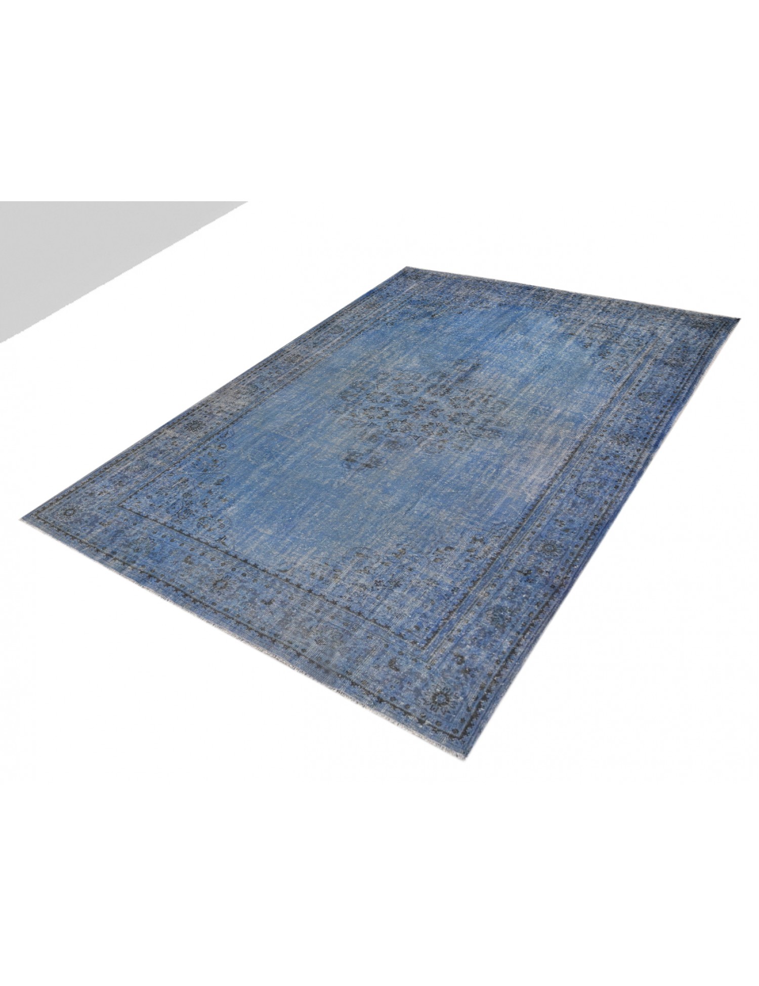 Vintage Teppich  blau <br/>380 x 292 cm