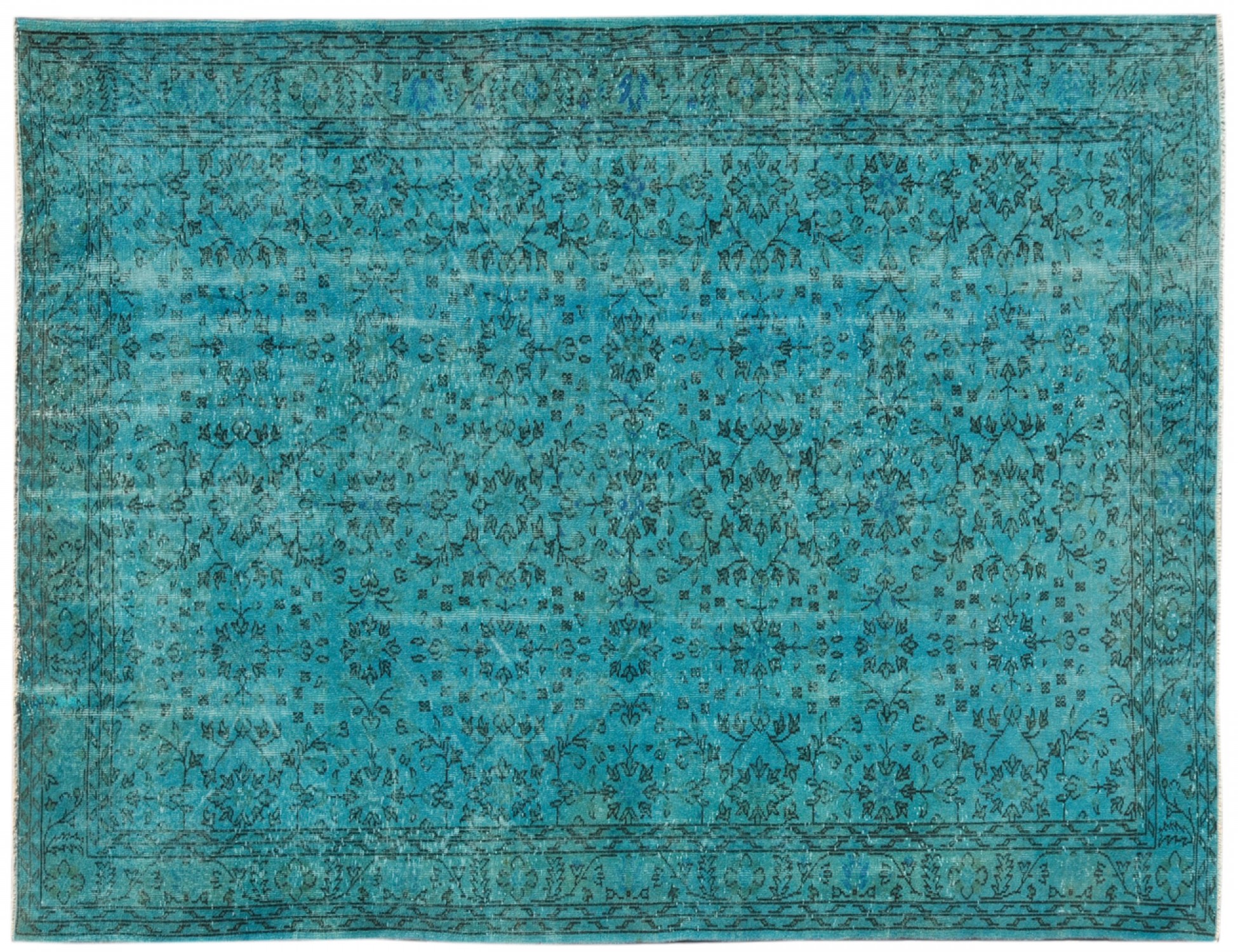 Tappeto Vintage  grønn <br/>297 x 204 cm