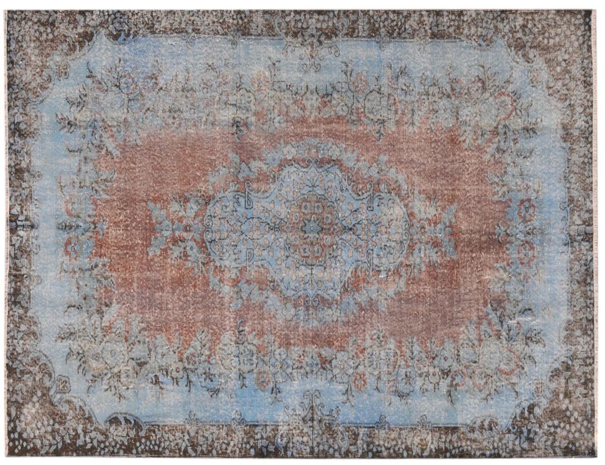 Vintage Matta  blå <br/>293 x 182 cm