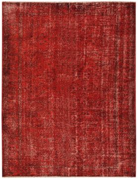 Alfombra vintage 263 X 157 rojo