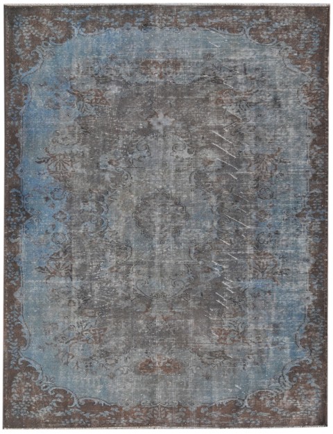 Grau Türkei Vintage Teppich 279 x 169 cm