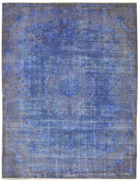 Alfombra vintage 277 X 147 azul