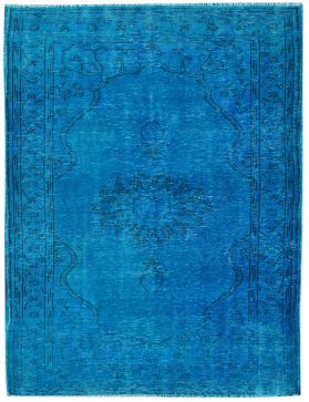  Vintage Tapis 265 X 156 bleu