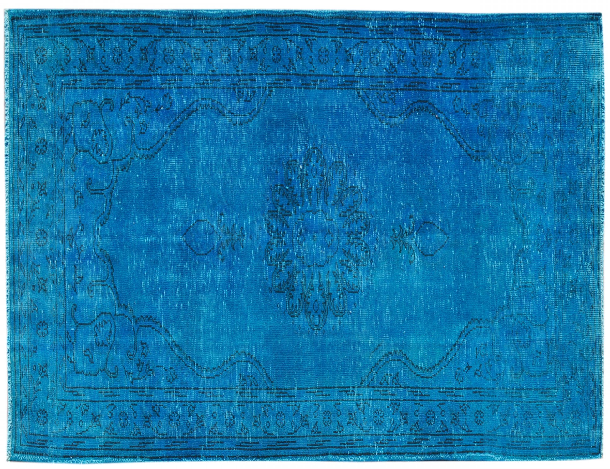  Vintage Tapijt  blauw <br/>265 x 156 cm