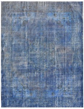  Vintage Tapis 388 X 261 bleu