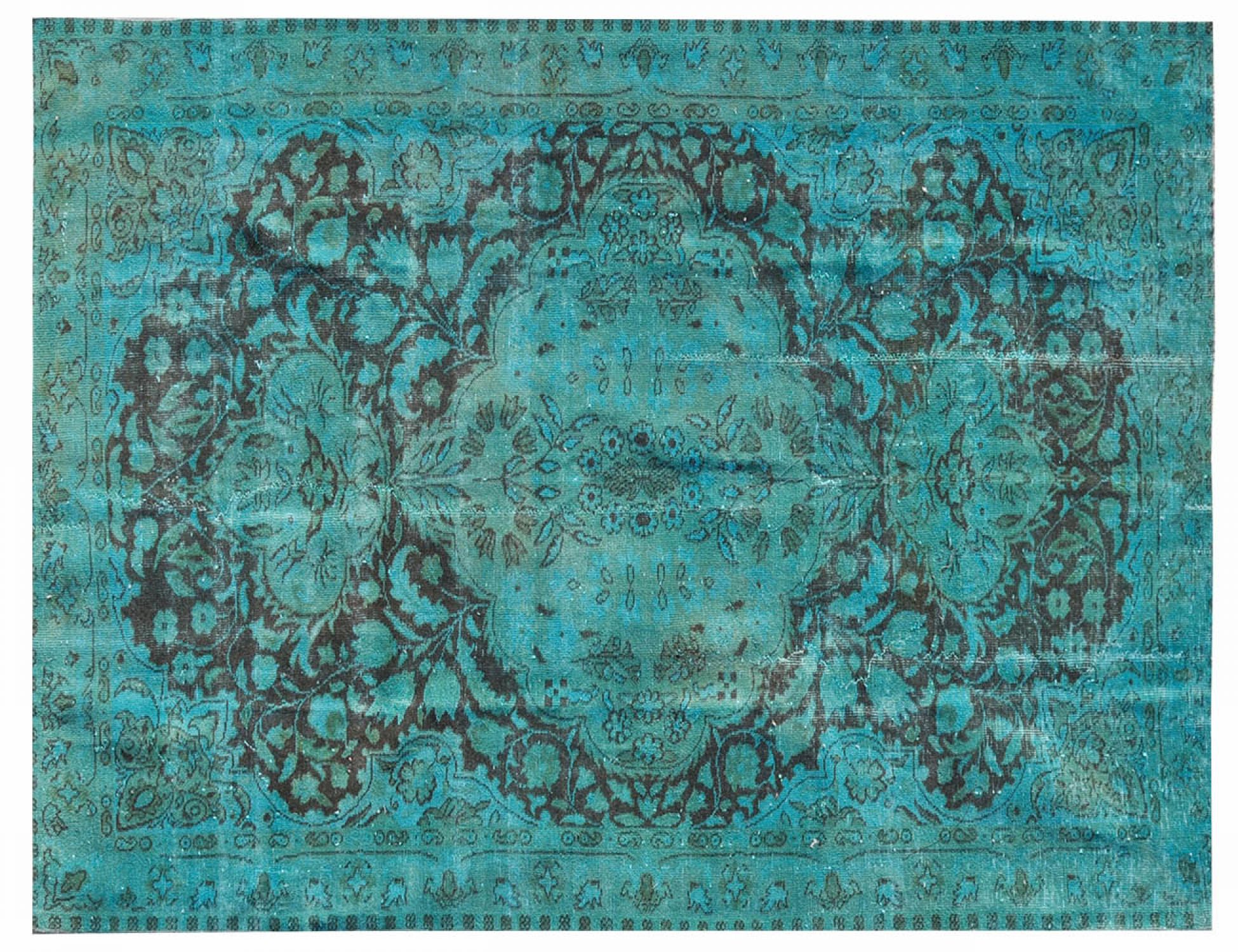 Tappeto Vintage  verde <br/>254 x 151 cm