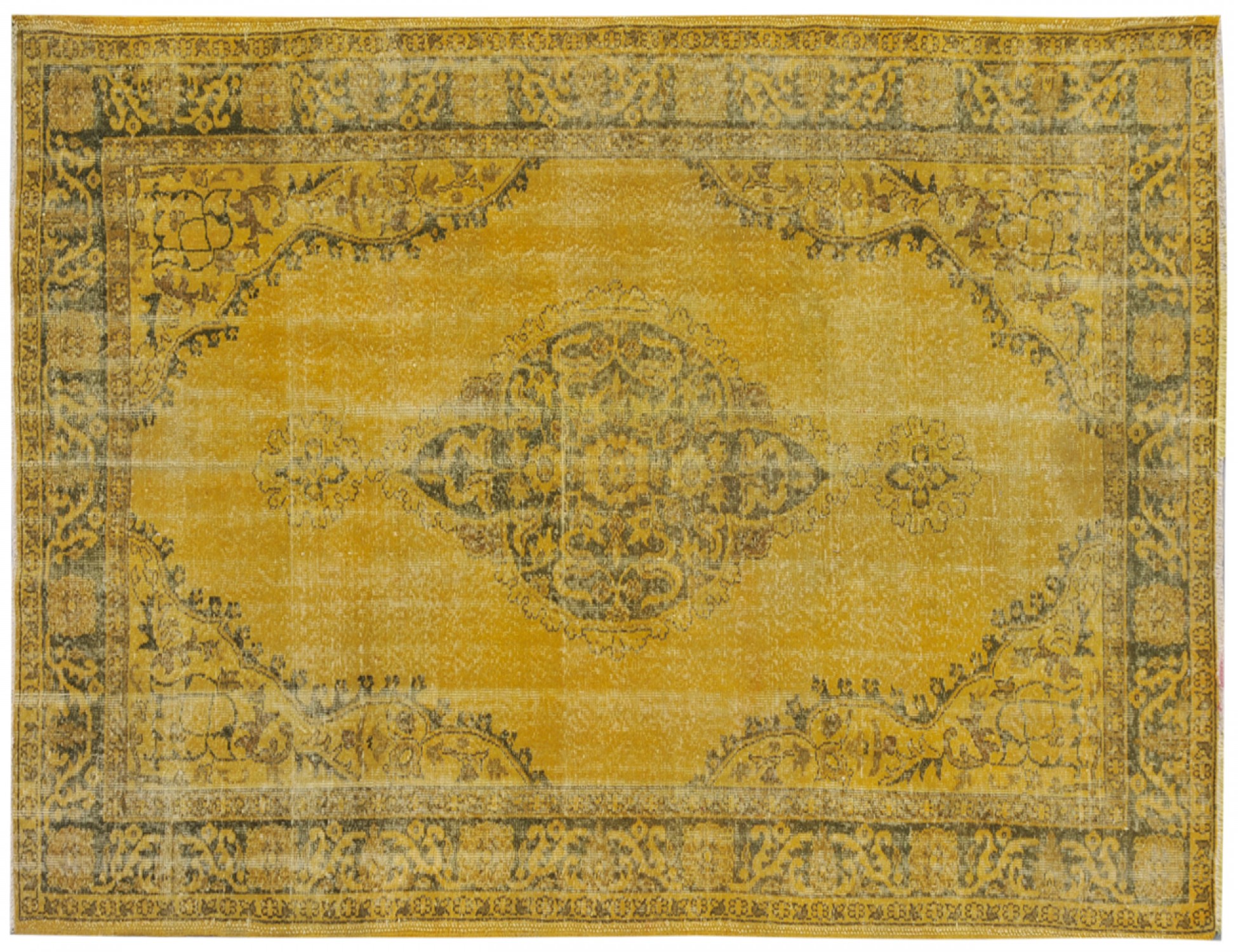  Vintage Tapis  jaune <br/>300 x 174 cm