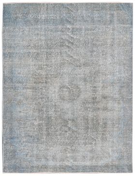  Vintage Tapis 249 X 152 bleu