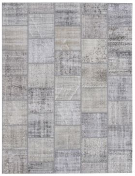 Patchwork Carpet 299 X 197 grey