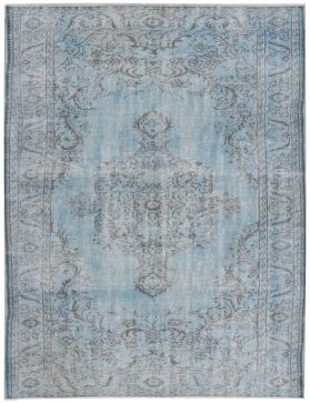  Vintage Tapijt 282 X 179 blauw