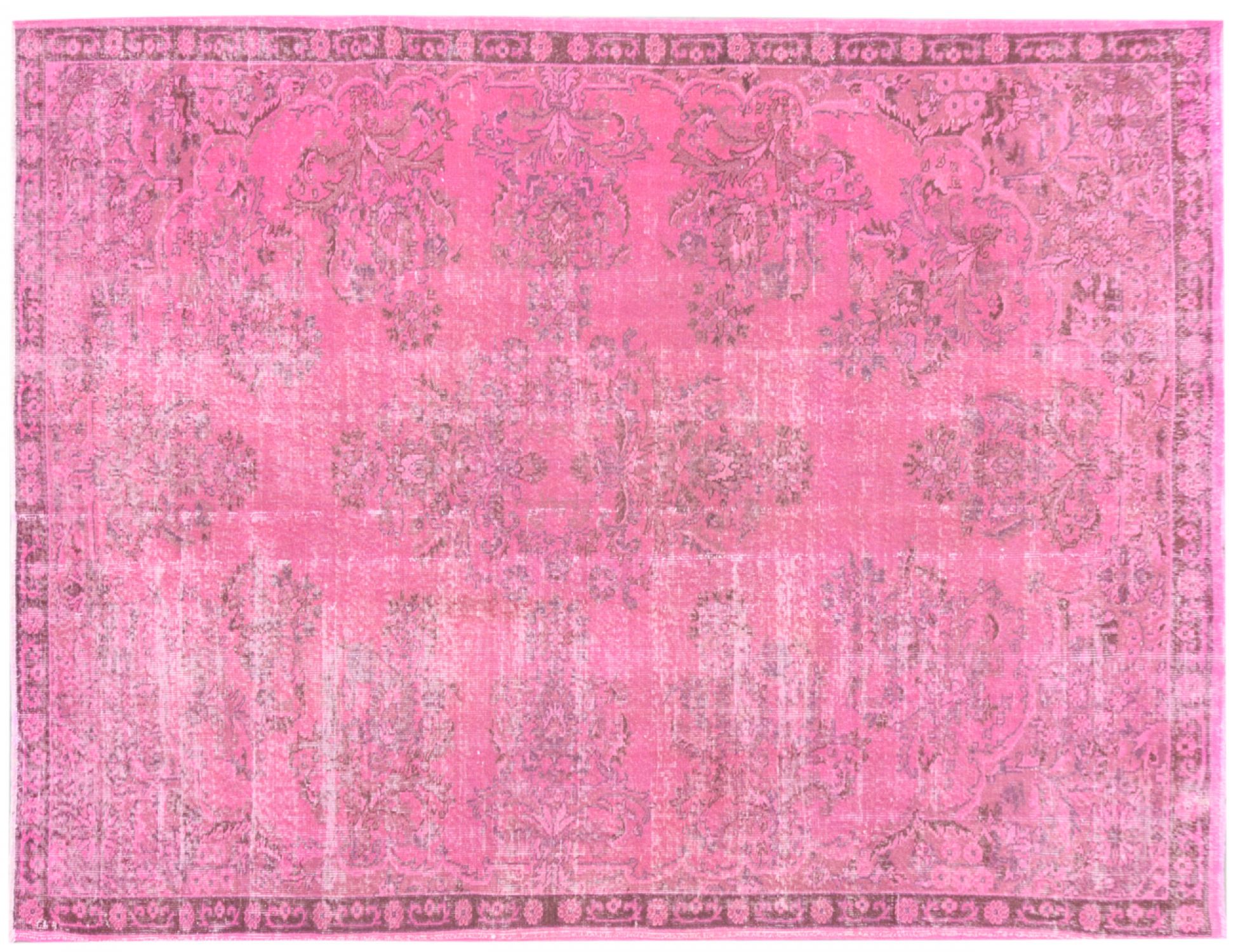 Alfombra vintage  rojo <br/>289 x 198 cm