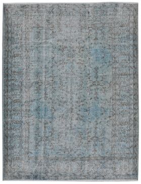 Vintage Teppich 245 X 157 blau