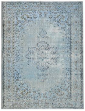 Vintage Carpet 264 X 141 sininen