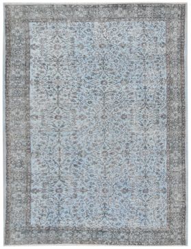  Vintage Tapis 300 X 176 bleu