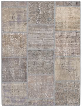 Patchwork Carpet 179 X 118 beige 