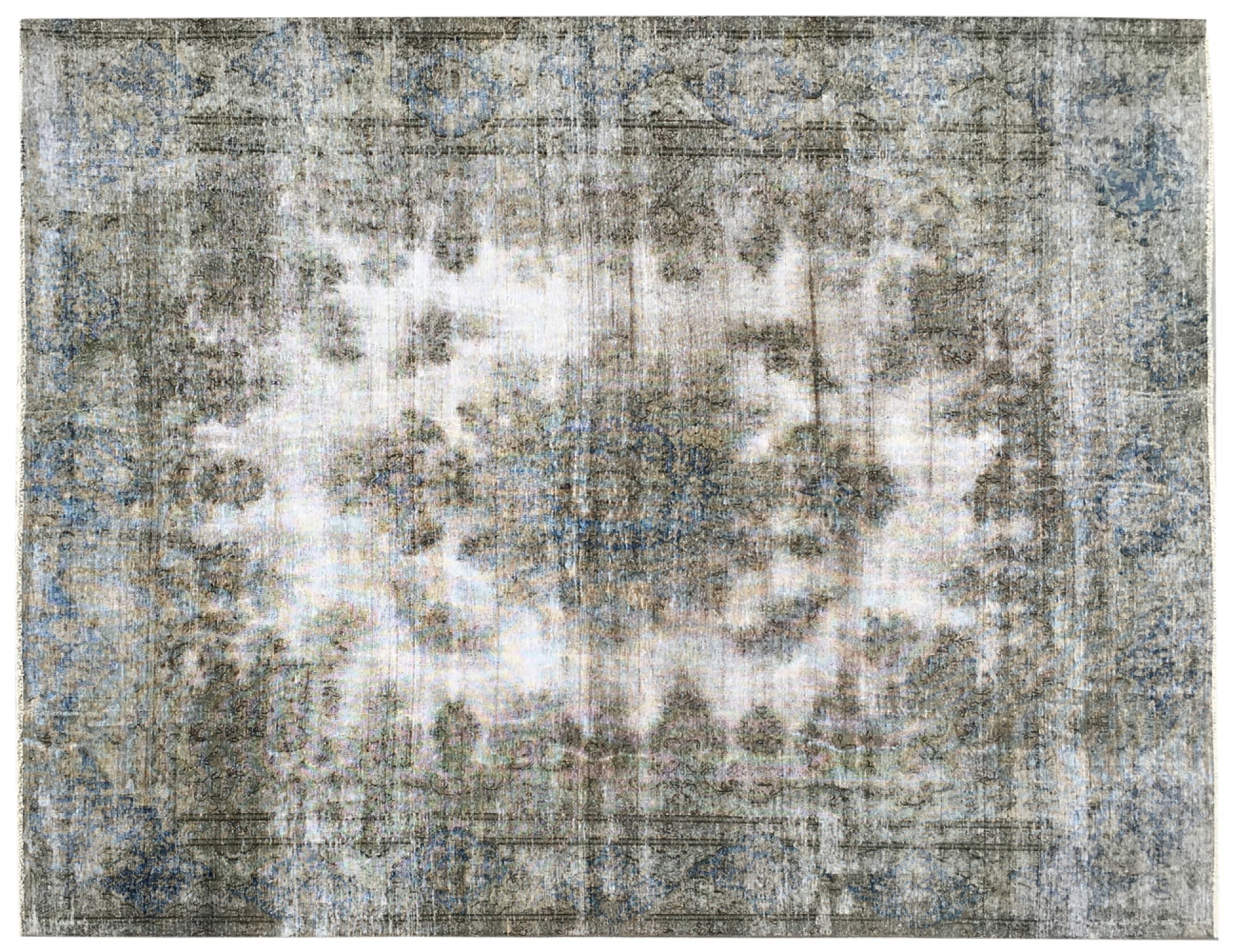 Tappeto Vintage  grigo <br/>368 x 269 cm