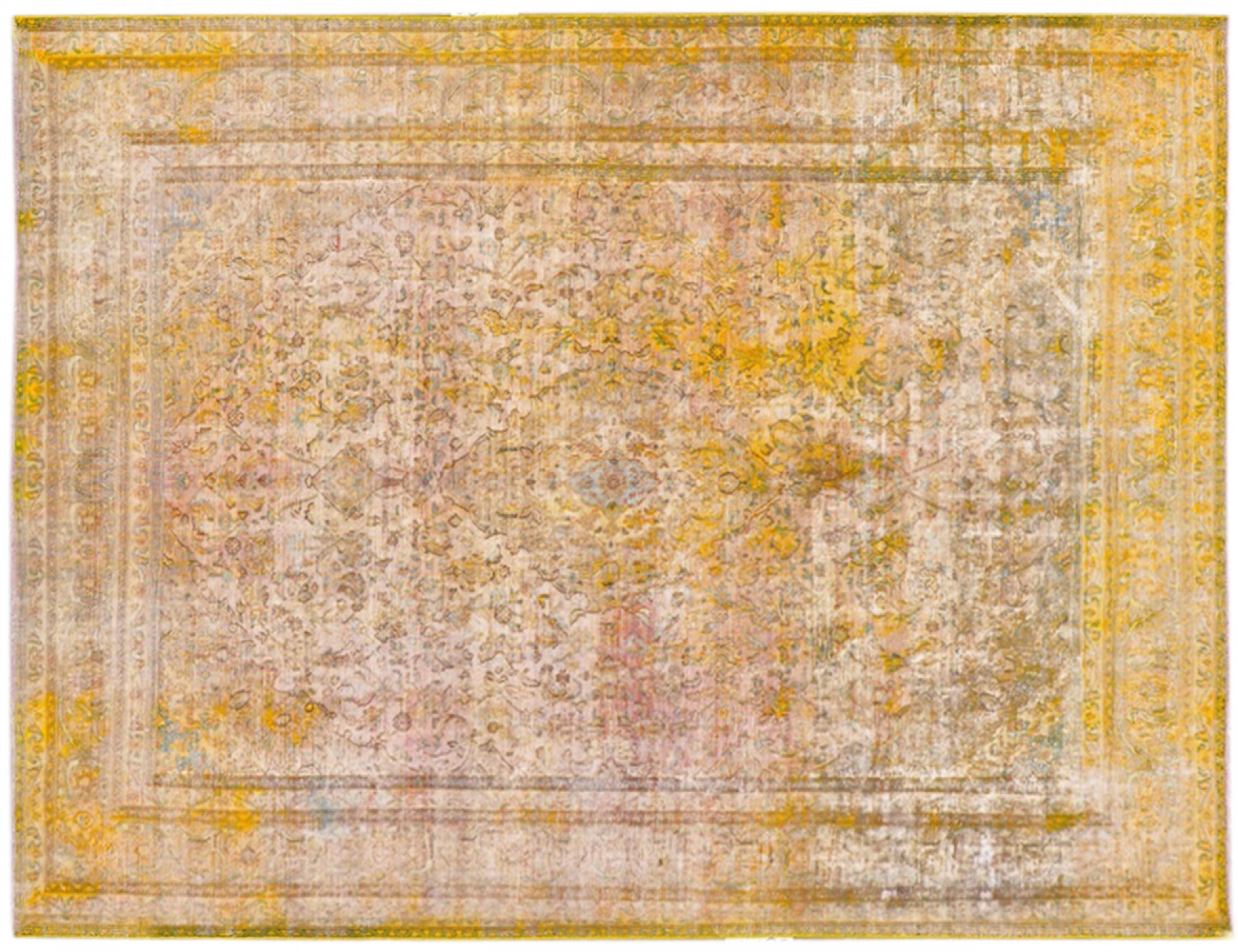 Tappeto Vintage  arancione <br/>384 x 285 cm