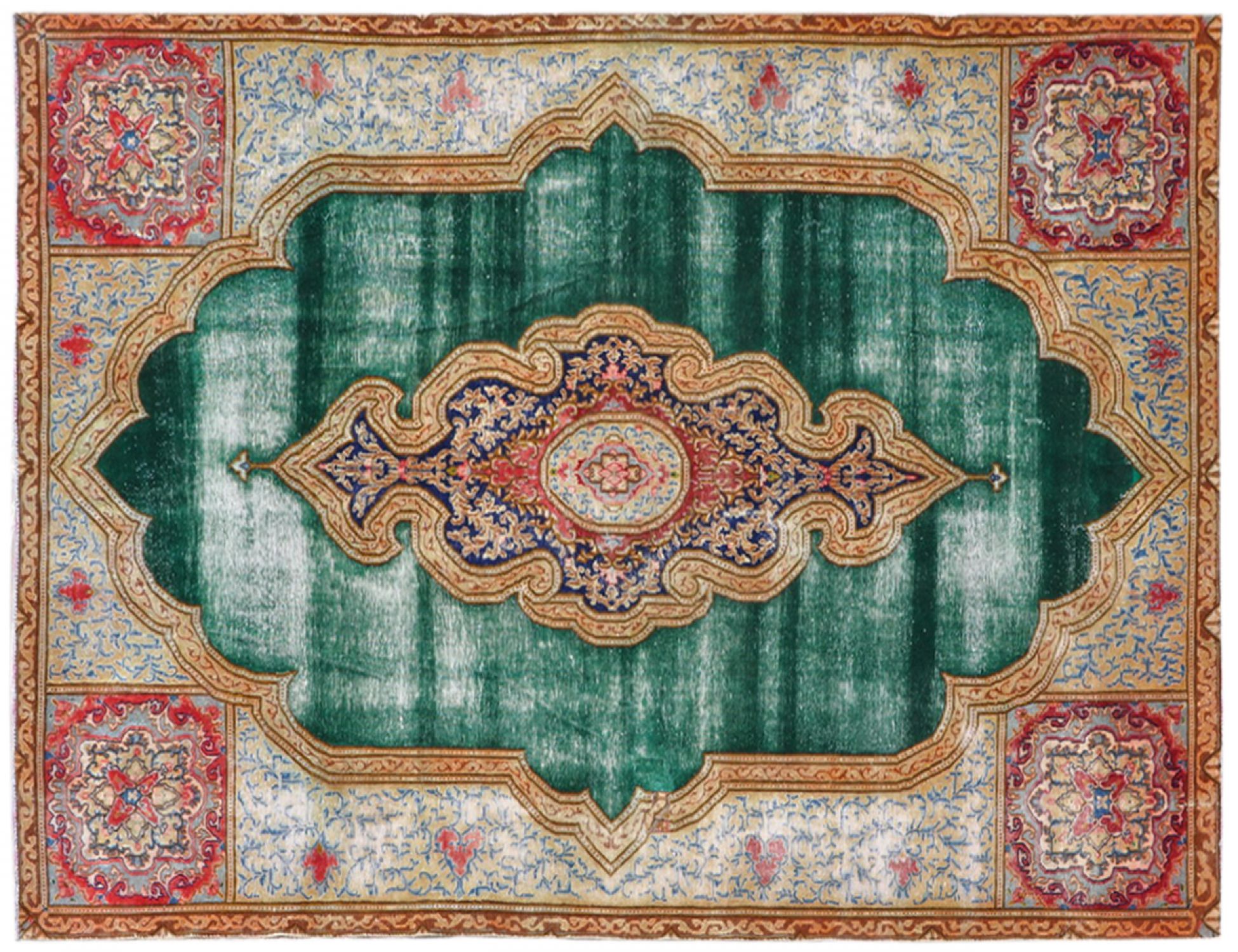 Alfombra vintage  beige <br/>315 x 214 cm