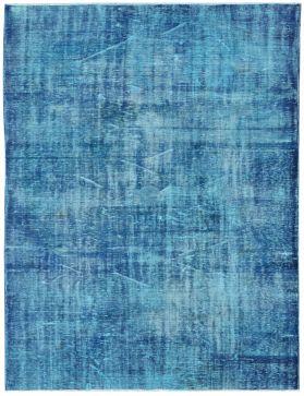 Alfombra vintage 308 X 200 azul