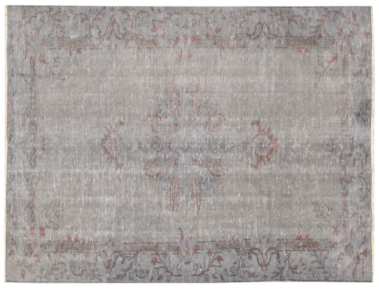 Grå Tyrkia Vintage Teppe 266 x 164 cm