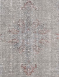 Grå Turkiet Vintage Matta  266 x 164 cm