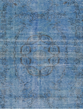 Blue Turkey Vintage Carpet 276 x 174 cm - view 1