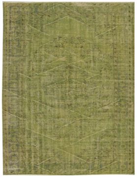 Alfombra vintage 275 X 187 verde