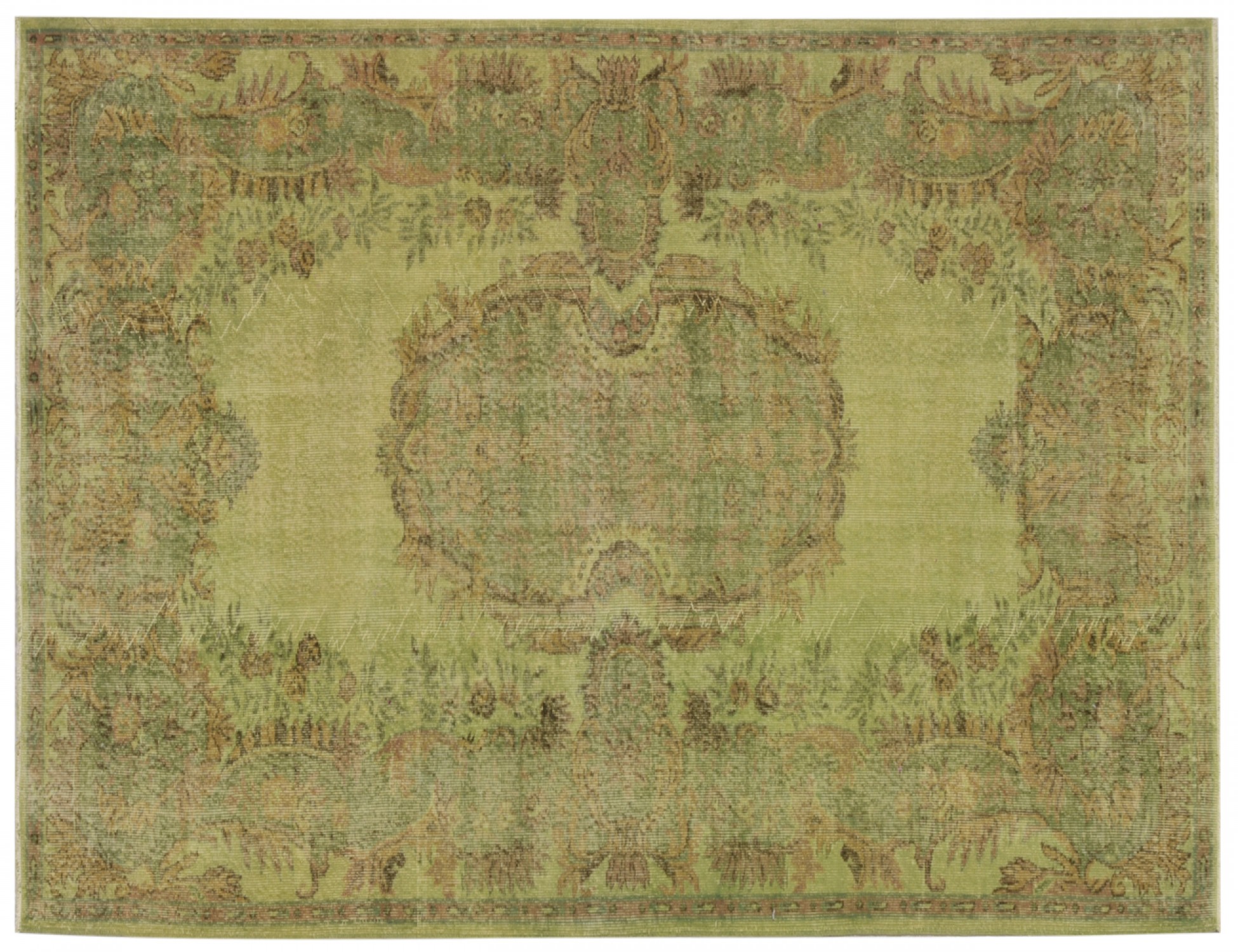 Tappeto Vintage  verde <br/>319 x 180 cm