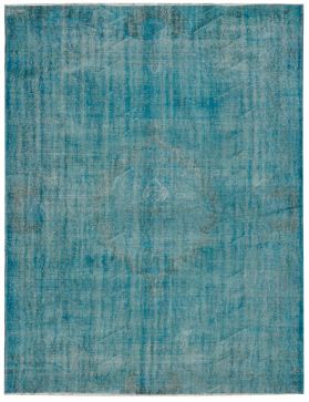  Vintage Tapis 335 X 242 bleu