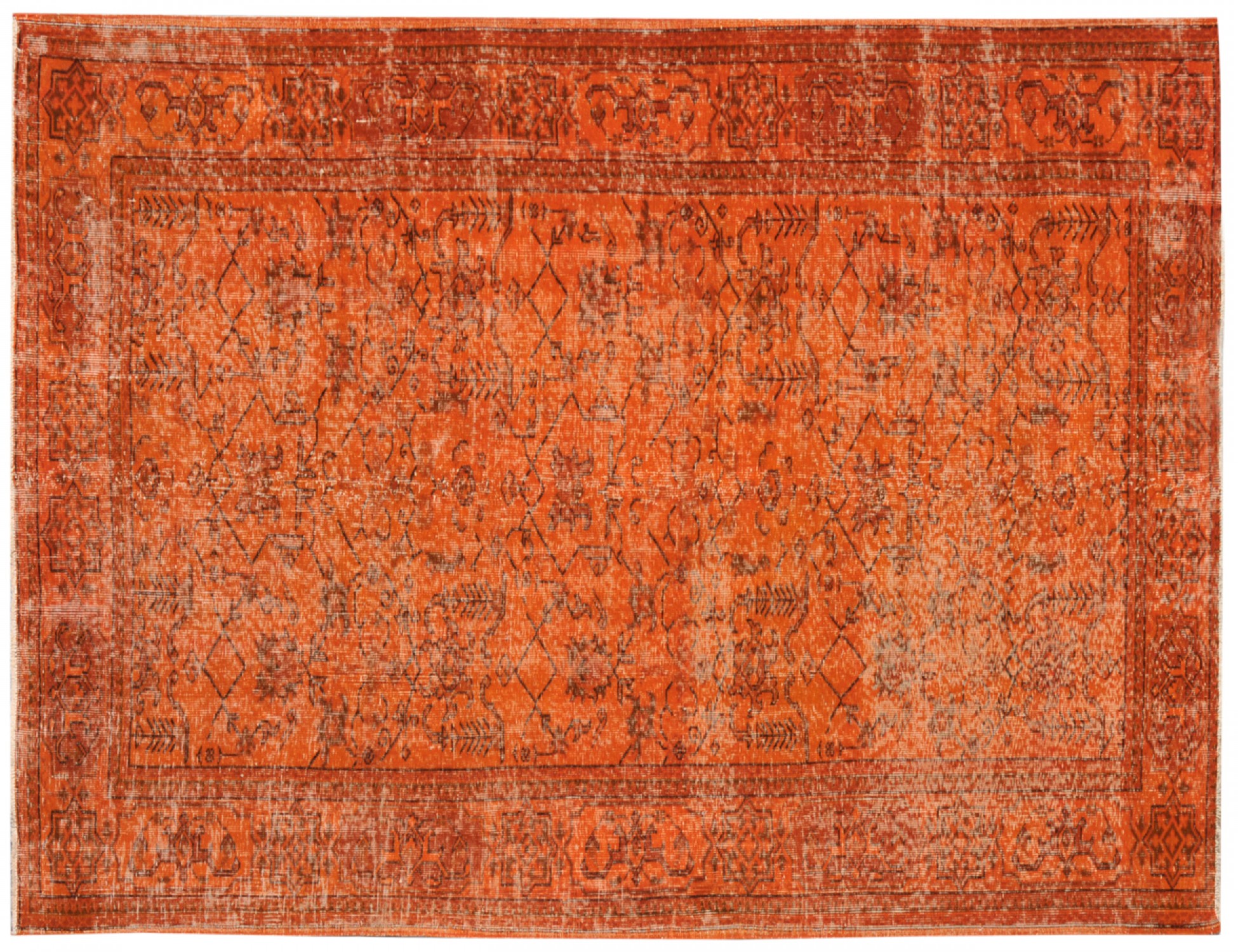 Vintage Carpet  orange  <br/>260 x 155 cm
