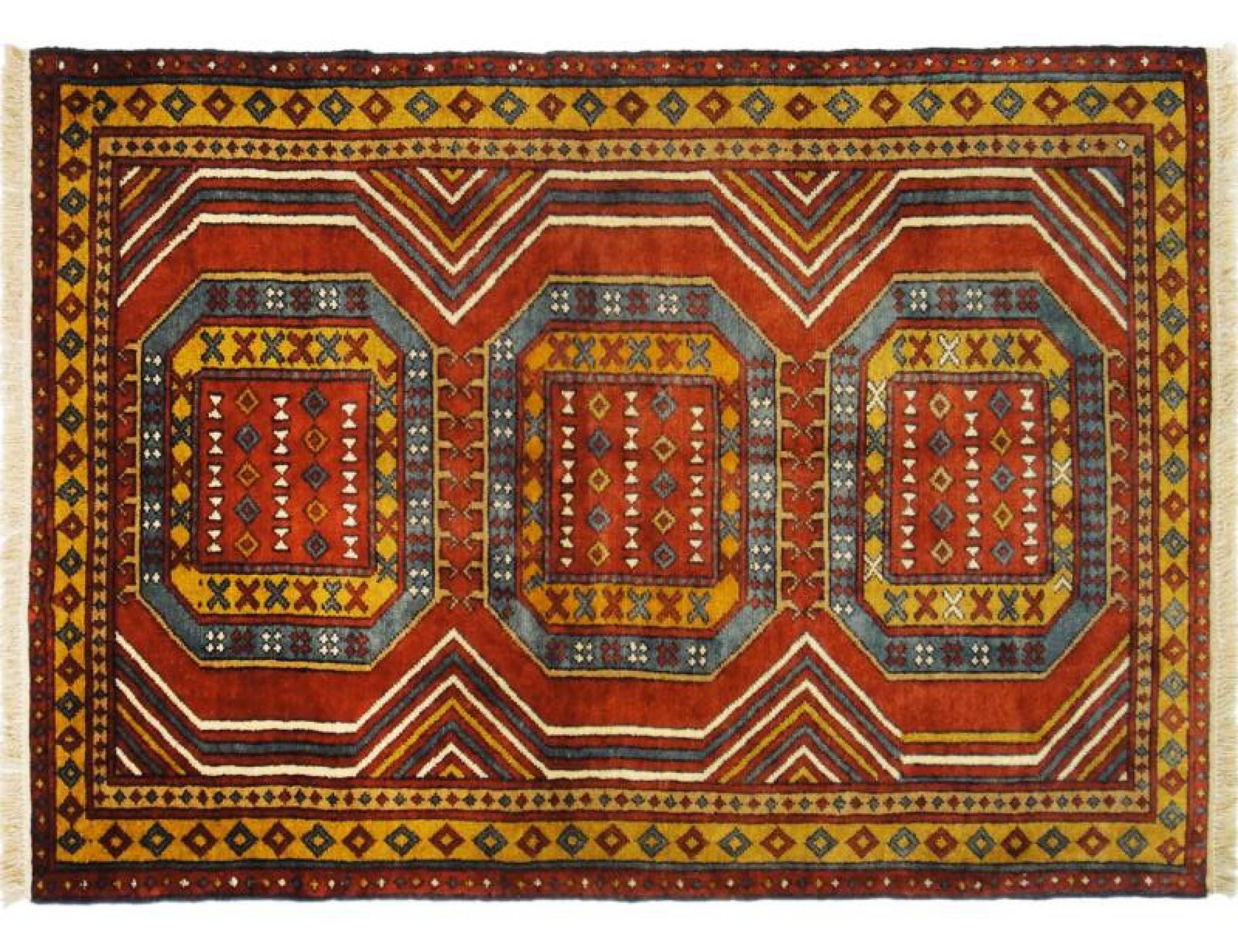 Persisk Tæppe  rød <br/>167 x 125 cm
