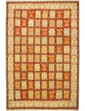 Persische Seide Kilim 284 x 204 gelb