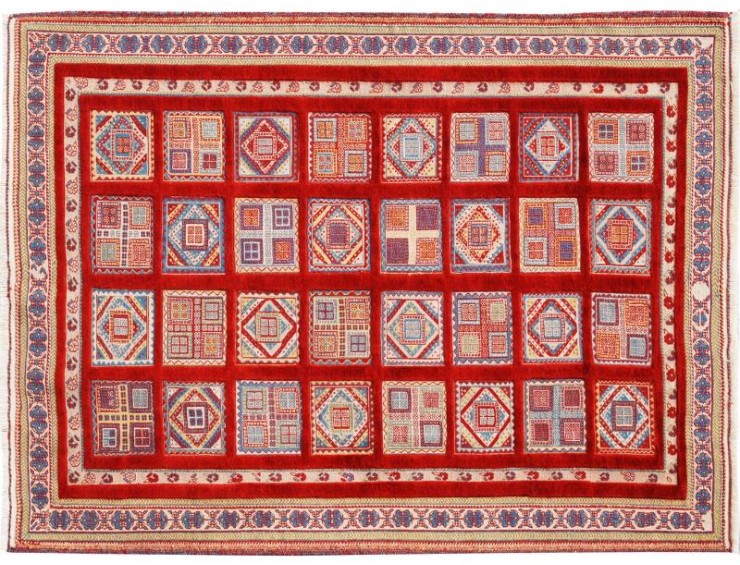 Mehrfarbig Persien Perserteppich  204 x 153 cm