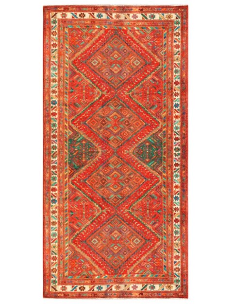  Persien Perserteppich 269 x 125 cm