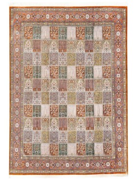 Beige Persien Persisk matta  343 x 249 cm